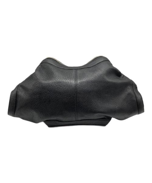 ALEXANDER McQUEEN（アレキサンダーマックイーン）ALEXANDER McQUEEN (アレキサンダーマックイーン) マンタクラッチバッグ ブラックの古着・服飾アイテム
