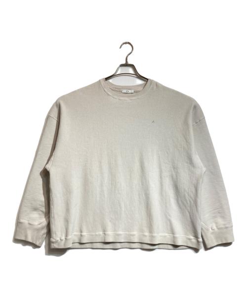 ATON（エイトン）ATON (エイトン) NATURAL DYE URAKE OVERSIZED SWEAT グレー サイズ:04の古着・服飾アイテム