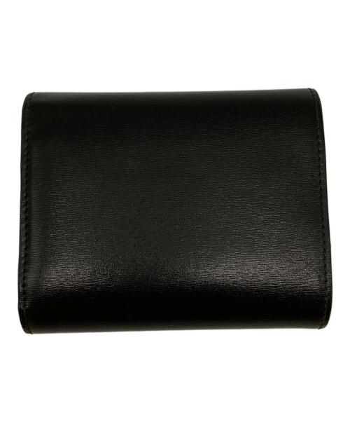 CELINE（セリーヌ）CELINE (セリーヌ) スモール フラップウォレット ブラックの古着・服飾アイテム