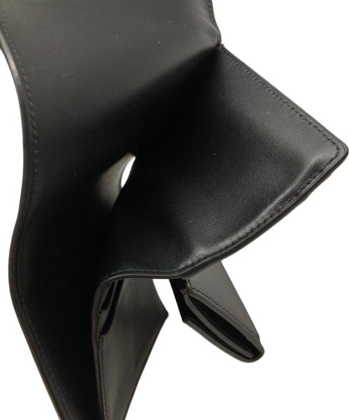 CELINE（セリーヌ）CELINE (セリーヌ) スモール フラップウォレット ブラックの古着・服飾アイテム