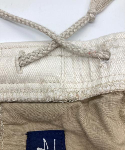 stussy（ステューシー）stussy (ステューシー) ハーフパンツ ホワイト サイズ:Lの古着・服飾アイテム