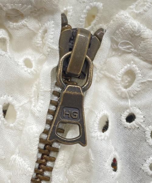 Hysteric Glamour（ヒステリックグラマー）Hysteric Glamour (ヒステリックグラマー) レースジャケット ホワイト サイズ:FREEの古着・服飾アイテム