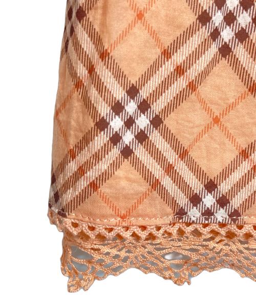 BURBERRY BLUE LABEL（バーバリー ブルー レーベル）BURBERRY BLUE LABEL (バーバリーロンドンブルーレーベル) スカート ピンク サイズ:38の古着・服飾アイテム