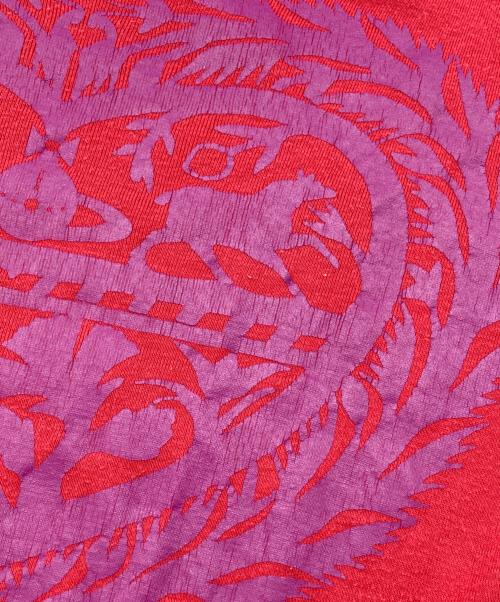 Vivienne Westwood RED LABEL（ヴィヴィアンウエストウッドレッドレーベル）Vivienne Westwood RED LABEL (ヴィヴィアンウエストウッドレッドレーベル) プリントカットソー レッド サイズ:3の古着・服飾アイテム