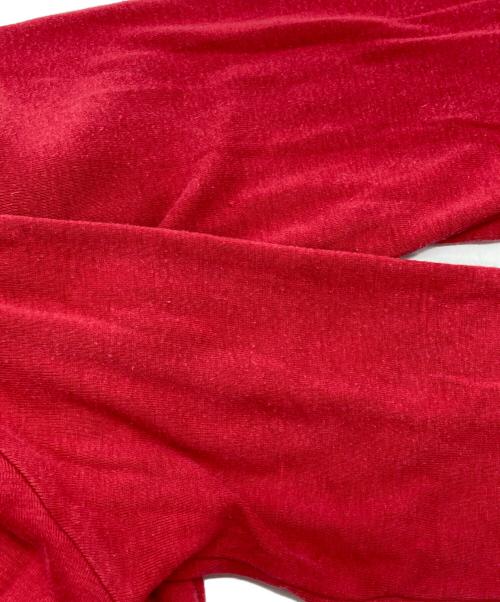 Vivienne Westwood RED LABEL（ヴィヴィアンウエストウッドレッドレーベル）Vivienne Westwood RED LABEL (ヴィヴィアンウエストウッドレッドレーベル) プリントカットソー レッド サイズ:3の古着・服飾アイテム