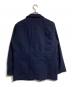 GANGSTERVILLE (ギャングスタービル) コットンウールサージテーラードジャケット ネイビー サイズ:XL：12000円