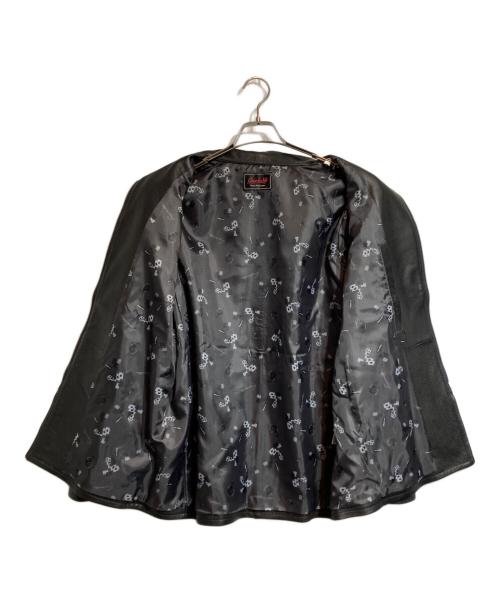 GANGSTERVILLE（ギャングスタービル）GANGSTERVILLE (ギャングスタービル) RIPTIDE CLUB LIGHT LEATHER JACKET ブラック サイズ:XLの古着・服飾アイテム