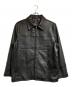 GANGSTERVILLE（ギャングスタービル）の古着「RIPTIDE CLUB LIGHT LEATHER JACKET」｜ブラック