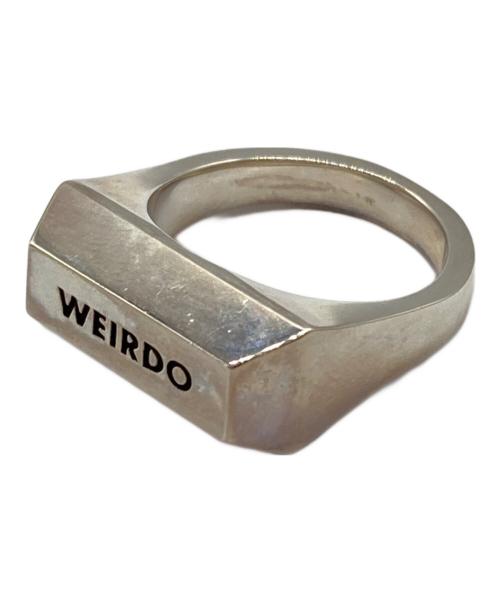 WEIRDO（ウィアード）WEIRDO (ウィアード) インゴットリング シルバー サイズ:15号の古着・服飾アイテム