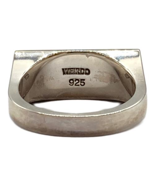 WEIRDO（ウィアード）WEIRDO (ウィアード) インゴットリング シルバー サイズ:15号の古着・服飾アイテム