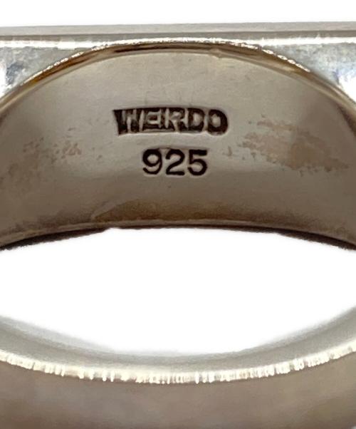 WEIRDO（ウィアード）WEIRDO (ウィアード) インゴットリング シルバー サイズ:15号の古着・服飾アイテム
