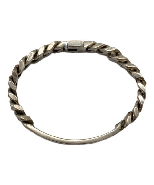 GLAD HAND（グラッドハンド）GLAD HAND (グラッドハンド) IDブレスレット シルバーの古着・服飾アイテム