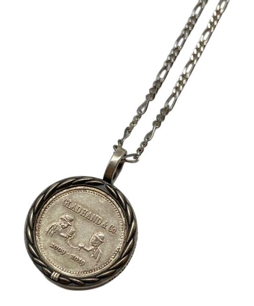 GLAD HAND（グラッドハンド）GLAD HAND (グラッドハンド) コインチェーンネックレス シルバーの古着・服飾アイテム
