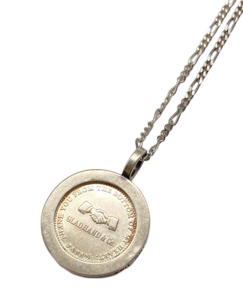 GLAD HAND（グラッドハンド）GLAD HAND (グラッドハンド) コインチェーンネックレス シルバーの古着・服飾アイテム