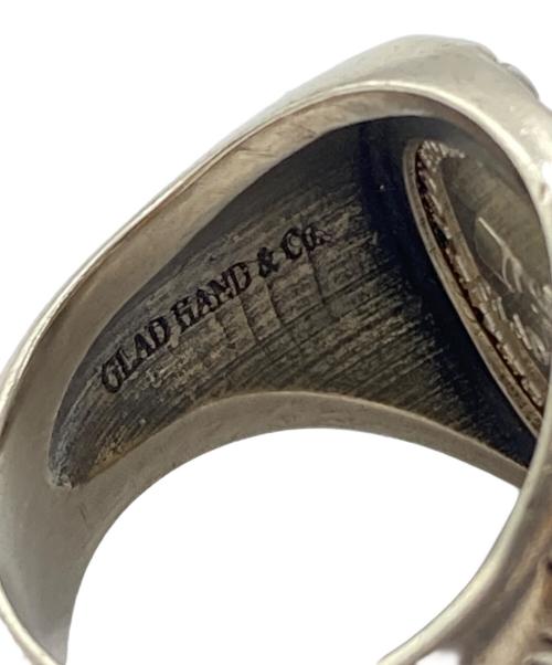 GLAD HAND（グラッドハンド）GLAD HAND (グラッドハンド) コインリング シルバー サイズ:14号の古着・服飾アイテム