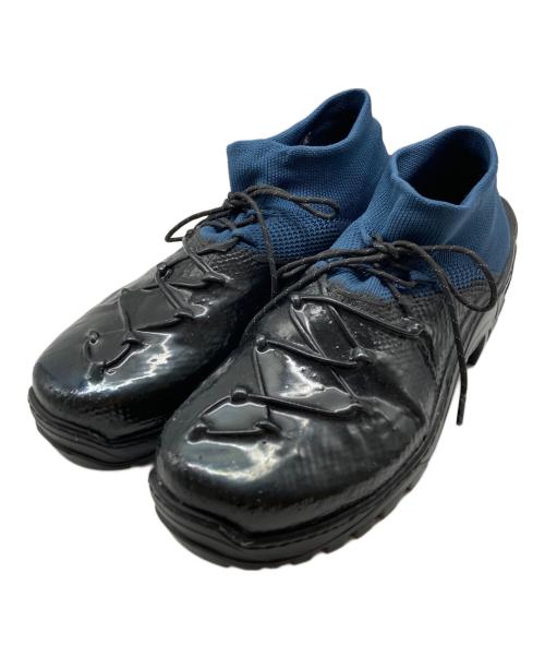 DEMON（デーモン）DEMON (デーモン) Vipara ブラック×ブルー サイズ:42の古着・服飾アイテム