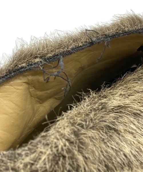 COMME des GARCONS HOMME PLUS（コムデギャルソンオムプリュス）COMME des GARCONS HOMME PLUS (コムデギャルソンオムプリュス) ファーチャッカブーツ ブラウン サイズ:27cmの古着・服飾アイテム