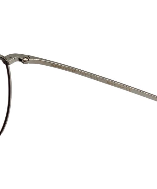 OLIVER PEOPLES（オリバーピープルズ）OLIVER PEOPLES (オリバーピープルズ) THE ROW (ザ ロウ) BOARD MEETING 2 シルバー サイズ:SIZE 49・20・145の古着・服飾アイテム