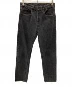 LEVI'Sリーバイス）の古着「USA製501先染ブラックデニムパンツ」｜インディゴ