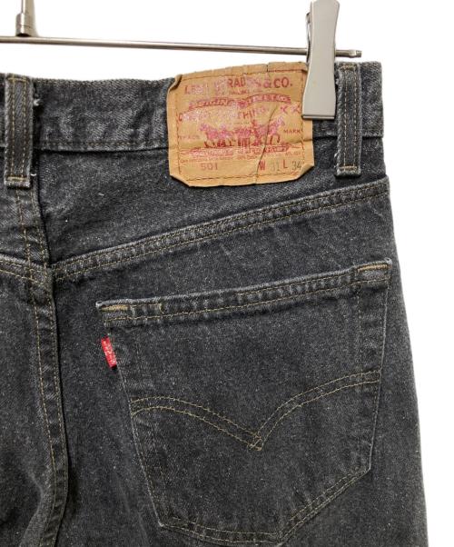 LEVI'S（リーバイス）LEVI'S (リーバイス) USA製501先染ブラックデニムパンツ インディゴ サイズ:W31L34の古着・服飾アイテム