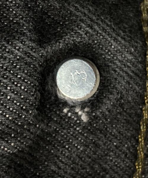 LEVI'S（リーバイス）LEVI'S (リーバイス) USA製517先染ブラックデニムパンツ グレー サイズ:91㎝(W36)の古着・服飾アイテム