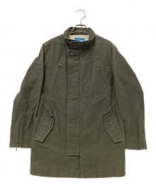 HAMNETT（ハムネット）の古着「モールスキンコート」｜オリーブ