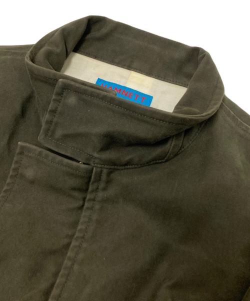 HAMNETT（ハムネット）HAMNETT (ハムネット) モールスキンコート オリーブ サイズ:Mの古着・服飾アイテム