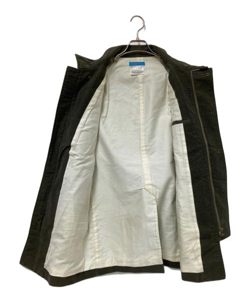 HAMNETT（ハムネット）HAMNETT (ハムネット) モールスキンコート オリーブ サイズ:Mの古着・服飾アイテム