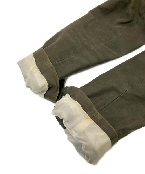 HAMNETT（ハムネット）HAMNETT (ハムネット) モールスキンコート オリーブ サイズ:Mの古着・服飾アイテム