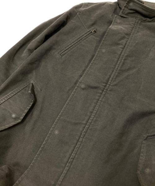 HAMNETT（ハムネット）HAMNETT (ハムネット) モールスキンコート オリーブ サイズ:Mの古着・服飾アイテム
