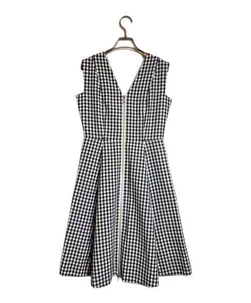 Jean Paul GAULTIER（ジャンポールゴルチェ）Jean Paul GAULTIER (ジャンポールゴルチェ) ギンガムチェックノースリーブワンピース ブラック サイズ:Mの古着・服飾アイテム