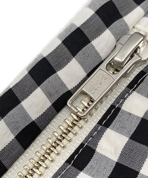 Jean Paul GAULTIER（ジャンポールゴルチェ）Jean Paul GAULTIER (ジャンポールゴルチェ) ギンガムチェックノースリーブワンピース ブラック サイズ:Mの古着・服飾アイテム