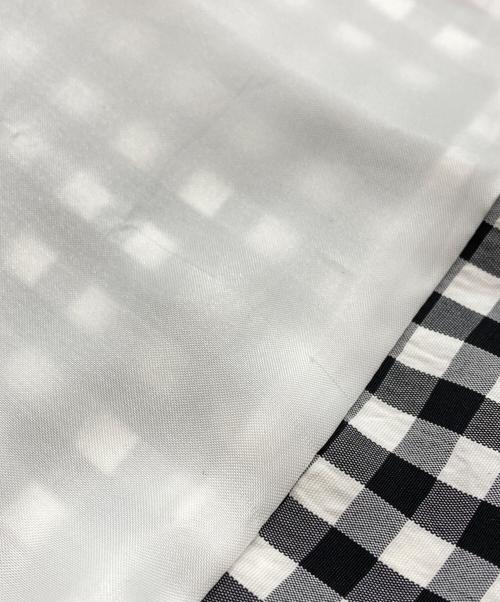 Jean Paul GAULTIER（ジャンポールゴルチェ）Jean Paul GAULTIER (ジャンポールゴルチェ) ギンガムチェックノースリーブワンピース ブラック サイズ:Mの古着・服飾アイテム