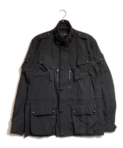 RLX RALPH LAUREN（アールエルエックスラルフローレン）RLX RALPH LAUREN (アールエルエックスラルフローレン) ギミックジャケット ブラック サイズ:Lの古着・服飾アイテム