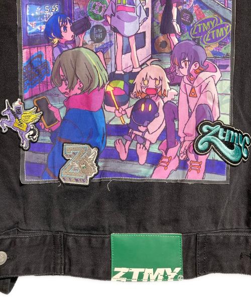 ZUTOMAYO（ズトマヨ）ZUTOMAYO (ズトマヨ) OverSize Denim Jacket ブラック サイズ:Lの古着・服飾アイテム