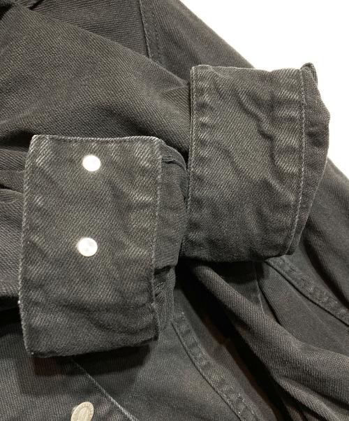 ZUTOMAYO（ズトマヨ）ZUTOMAYO (ズトマヨ) OverSize Denim Jacket ブラック サイズ:Lの古着・服飾アイテム