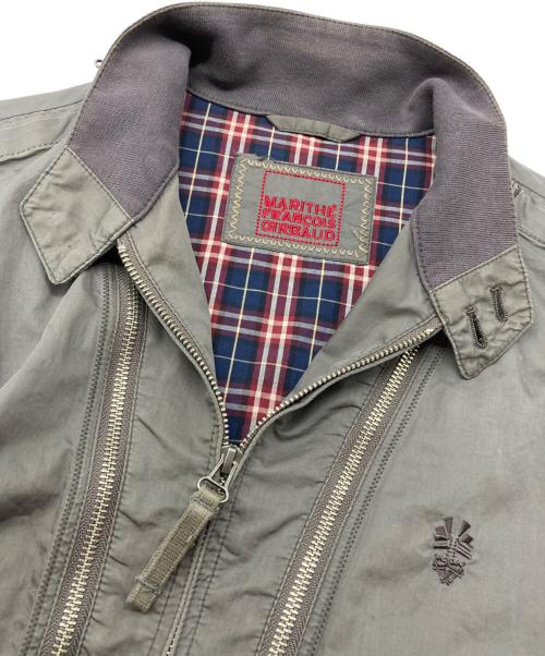 MARITHE+FRANCOIS GIRBAUD（マリテフランソワジルボー）MARITHE+FRANCOIS GIRBAUD (マリテフランソワジルボー) ジップブルゾン ブラウン サイズ:Sの古着・服飾アイテム