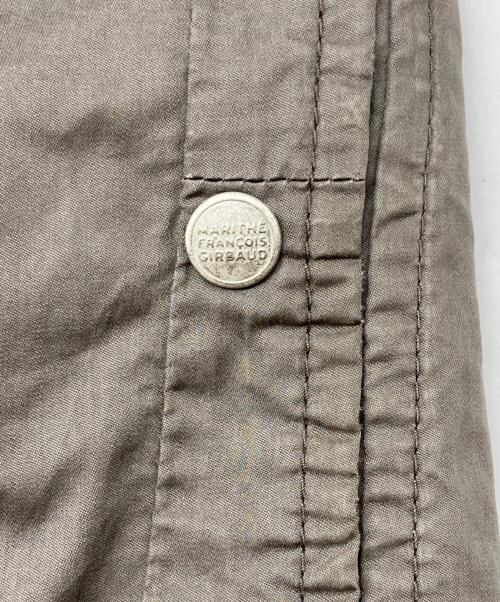 MARITHE+FRANCOIS GIRBAUD（マリテフランソワジルボー）MARITHE+FRANCOIS GIRBAUD (マリテフランソワジルボー) ジップブルゾン ブラウン サイズ:Sの古着・服飾アイテム