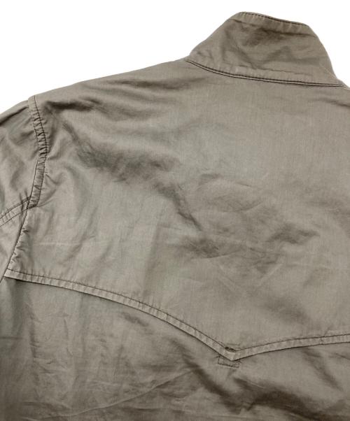 MARITHE+FRANCOIS GIRBAUD（マリテフランソワジルボー）MARITHE+FRANCOIS GIRBAUD (マリテフランソワジルボー) ジップブルゾン ブラウン サイズ:Sの古着・服飾アイテム