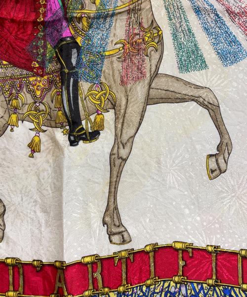 HERMES（エルメス）HERMES (エルメス) カレ90 イエローの古着・服飾アイテム