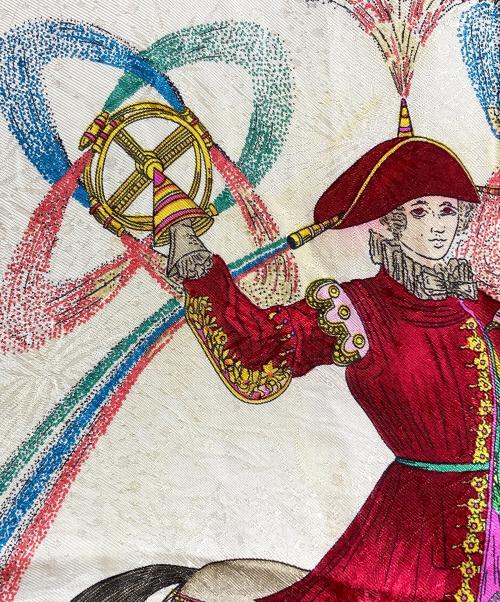 HERMES（エルメス）HERMES (エルメス) カレ90 イエローの古着・服飾アイテム