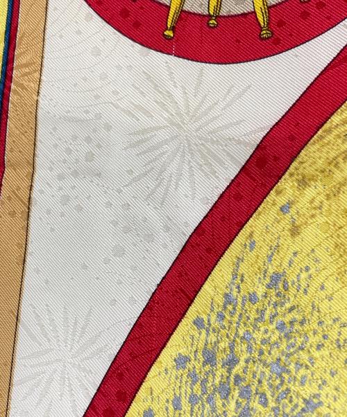 HERMES（エルメス）HERMES (エルメス) カレ90 イエローの古着・服飾アイテム