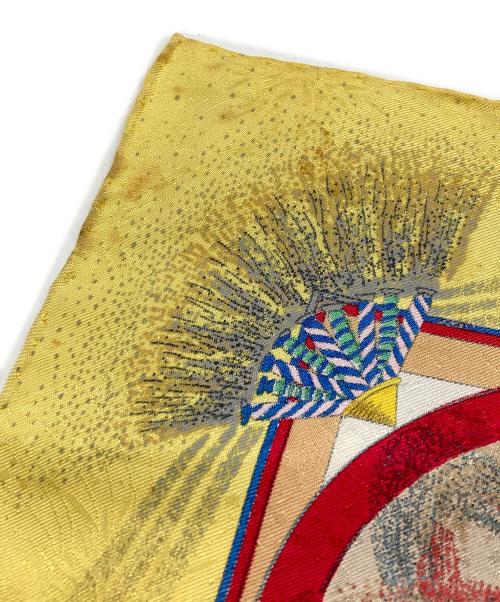 HERMES（エルメス）HERMES (エルメス) カレ90 イエローの古着・服飾アイテム