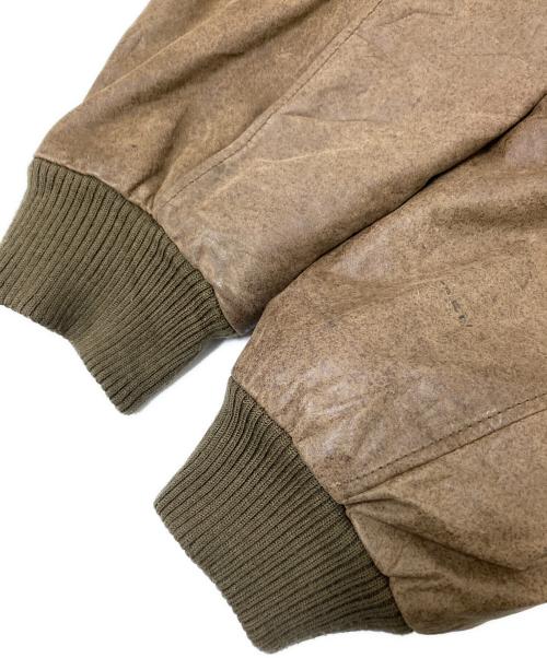 ADVENTURE BOUND（アドヴェンチャーバウンド）ADVENTURE BOUND (アドヴェンチャーバウンド) レザージャケット ブラウン サイズ:XLの古着・服飾アイテム