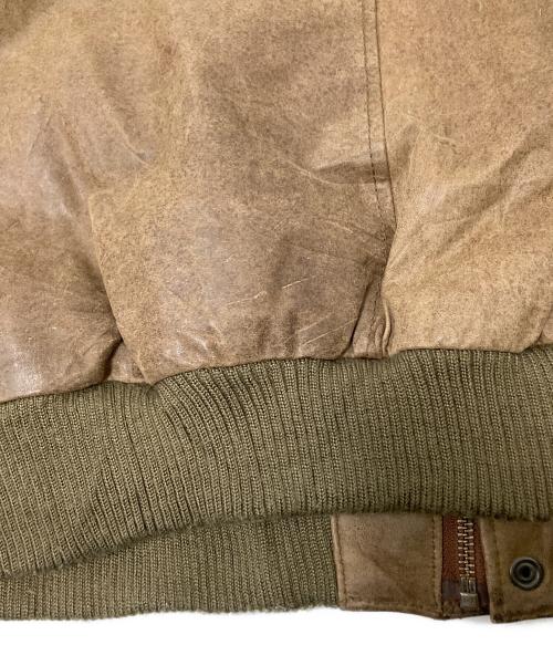 ADVENTURE BOUND（アドヴェンチャーバウンド）ADVENTURE BOUND (アドヴェンチャーバウンド) レザージャケット ブラウン サイズ:XLの古着・服飾アイテム