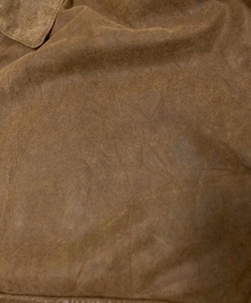 ADVENTURE BOUND（アドヴェンチャーバウンド）ADVENTURE BOUND (アドヴェンチャーバウンド) レザージャケット ブラウン サイズ:XLの古着・服飾アイテム