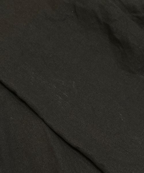 DEVOA（デヴォア）DEVOA (デヴォア) ジップアップシャツ ブラック サイズ:5の古着・服飾アイテム