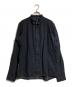 DEVOA（デヴォア）の古着「ジップアップシャツ」｜ブラック