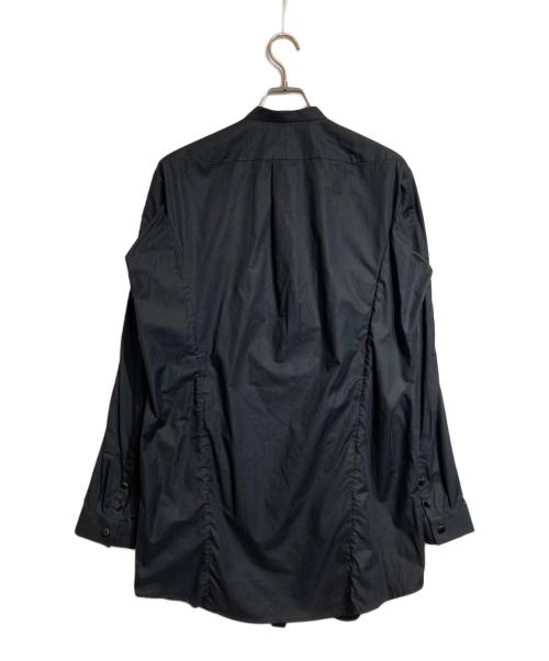 DEVOA（デヴォア）DEVOA (デヴォア) ジップアップシャツ ブラック サイズ:3の古着・服飾アイテム