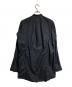 DEVOA (デヴォア) ジップアップシャツ ブラック サイズ:3：7000円